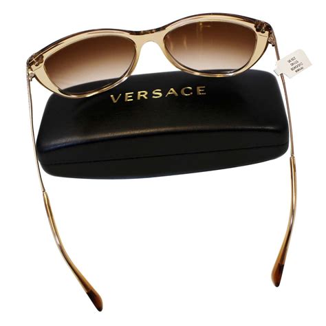 versace glasses brown